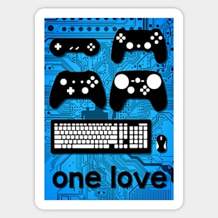 One love Sticker